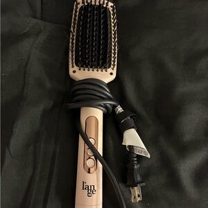 Lange Hair Straightening Brush - Black and Gold